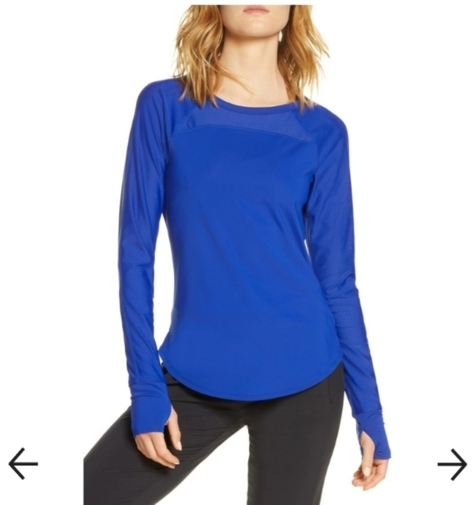 New Zella Hi Energy long sleeve active top Medium
